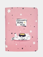 Блокнот, Be Smart, 105х140 мм, 32 л., клетка,скрепка. Коллекция "Pets", корги