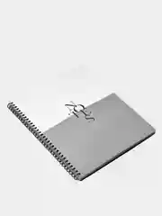 Тетрадь общая, Be Smart, 202х282 мм, 96 л., клетка,спираль. Коллекция "Notes", серый