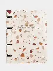 Тетрадь общая Be Smart "Terrazzo", 163х212 мм, 120 листов, клетка,картон. , коричневый