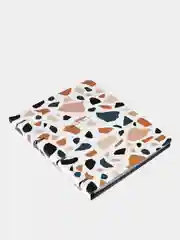 Тетрадь общая, Be Smart, 240х310 мм, 120 л., клетка, картон. "Terrazzo", синий