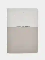 Тетрадь общая Be Smart "Sence", 150х210 мм, 40 листов, клетка,скрепка, серый