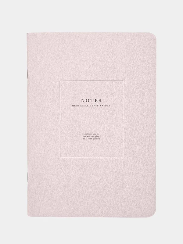 Тетрадь общая Be Smart "Notes", 150х210 мм, 40 листов, клетка, скрепка