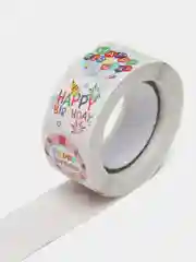 Конфетный наклейки-стикеры круглые для упаковки, подарков, украшения, оценок, игр с детьми, 500 штук