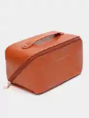 Коричневый косметичка дорожная