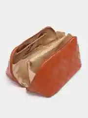 Коричневый косметичка дорожная