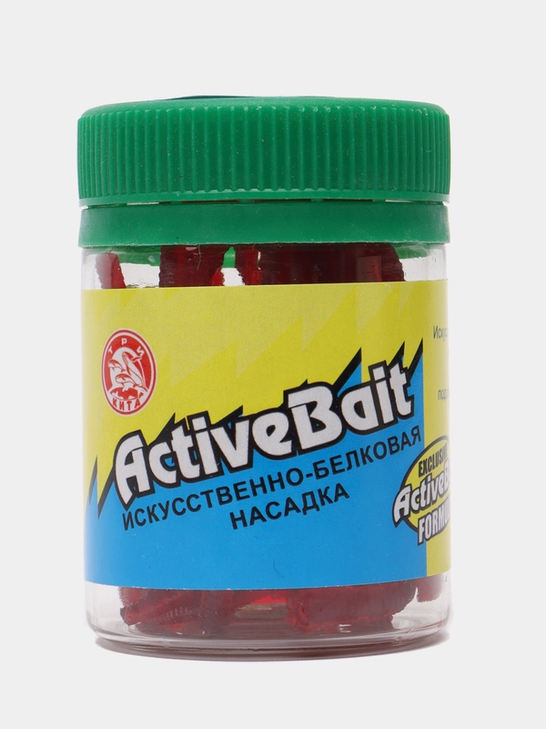 Мотыль ActiveBait (искусственно-белковая насадка), силиконовые приманки мягкие, мормышинга