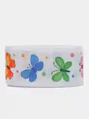 Горчичный лента репсовая, с рисунком, 2,5 см, длина 2 м