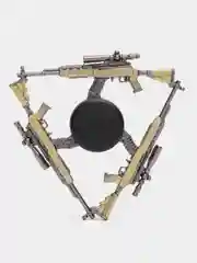 Золотой металлический спиннер "АК47", "AWM" (АВМ), "Ракетница", "Юсп", "Граната", "M16A4"