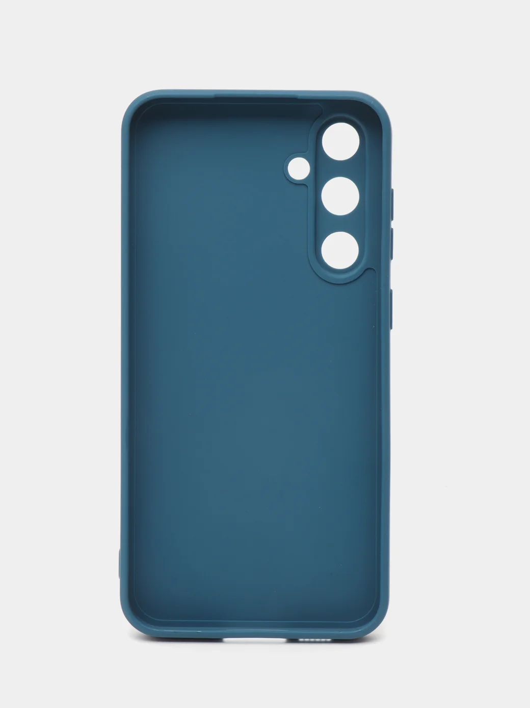 Синий силиконовый чехол для Samsung Galaxy S23 FE (Самсунг галакси с 23 фе), прозрачный