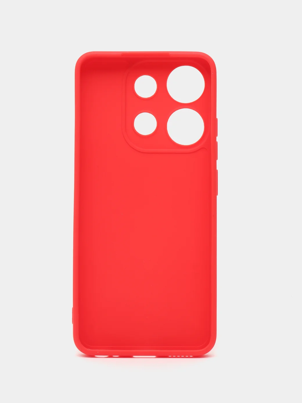 Красный чехол для Tecno Spark Go 2023 / Pop 7 Pro / Pop 7 (Техно Спарк Го, Поп 7 Про) силиконовый