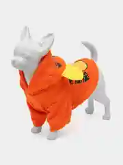 Оранжевый толстовка для собак и кошек, с капюшоном, кофта с принтом для собак мелких пород и кошек