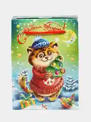 Новогодняя коробка для сладостей