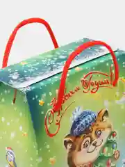 Новогодняя коробка для сладостей