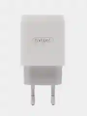 Белый сетевое зарядное устройство Earldom ES-197, 1 USB, 5V, 2.1A