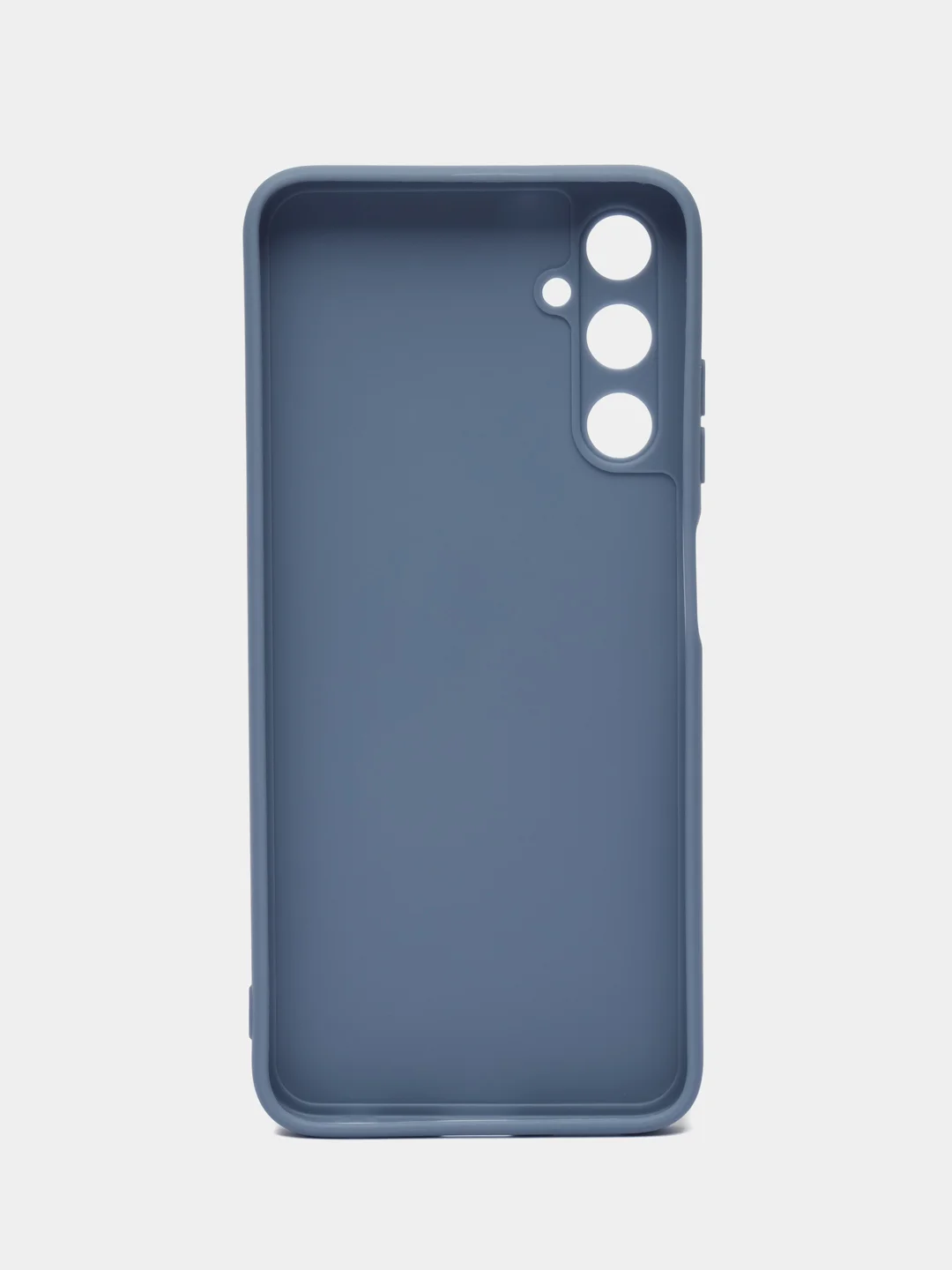 Синий меланж чехол для Samsung Galaxy A05S (Самсунг Гэлекси А05С), силиконовый, матовый