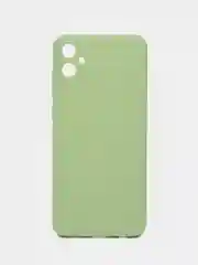 Зеленый чехол для Samsung Galaxy A05 (Самсунг Гэлекси А05) силиконовый матовый