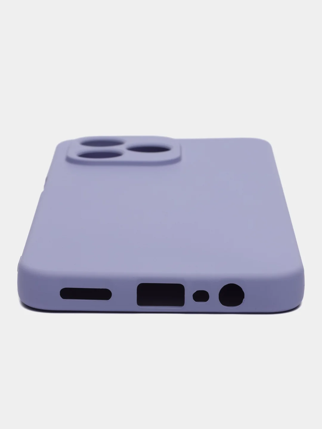 Лавандовый чехол для Realme C53/C51/Note 50 (Реалми С53/С51/Ноут 50), с мягкой подкладкой
