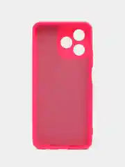 Фуксия чехол для Realme C53/C51/Note 50 (Реалми С53/С51/Ноут 50), с мягкой подкладкой