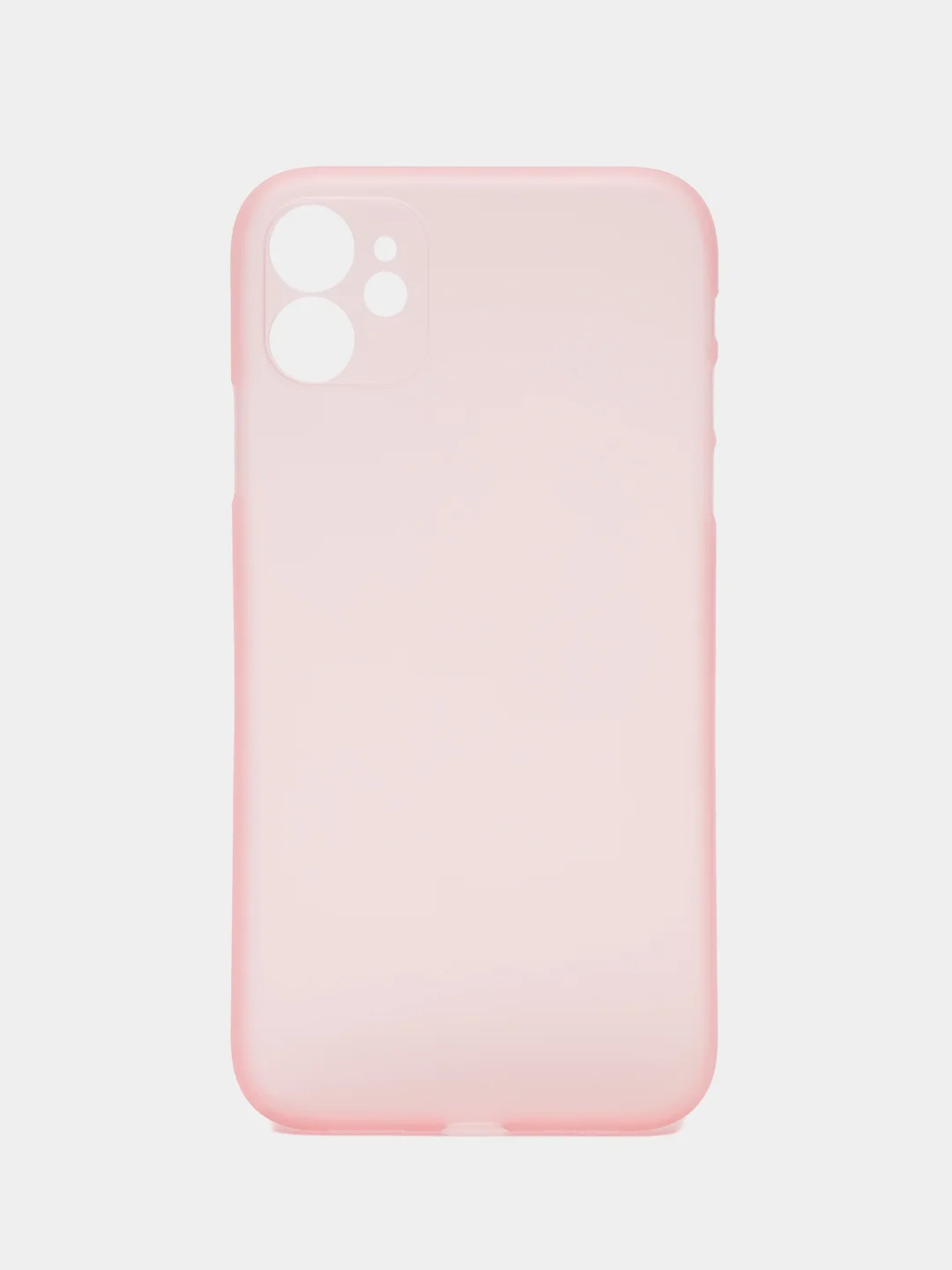 Красный ультратонкий чехол для iPhone 11, хрупкий, тонкий