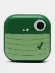 Зеленый детский фотоаппарат моментальной печати M2 print-camera