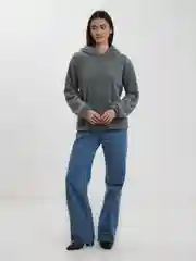 Серый толстовка женская в виде мишки OVERSIZE, худи женское тедди