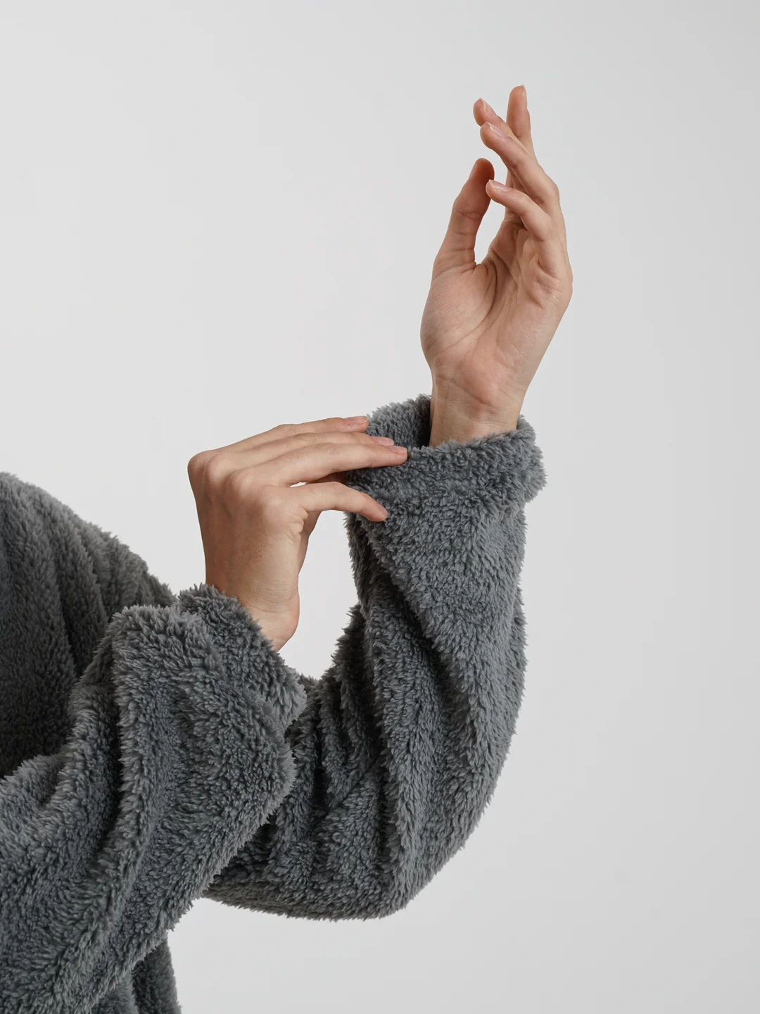 Серый толстовка женская в виде мишки OVERSIZE, худи женское тедди