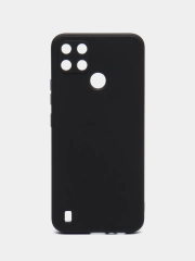 Чехол Realme C21Y / C25Y силиконовый с защитой камеры ( Реалми С21У С25У )
