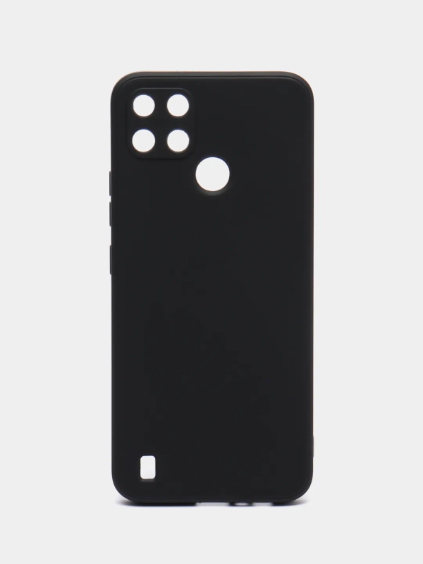 Чехол Realme C21Y / C25Y силиконовый с защитой камеры ( Реалми С21У С25У )