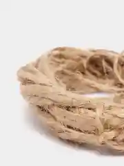 Бежевый шпагат джутовый
