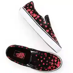 Слипоны женские Vans ua classic slip-on (valentineshrts)