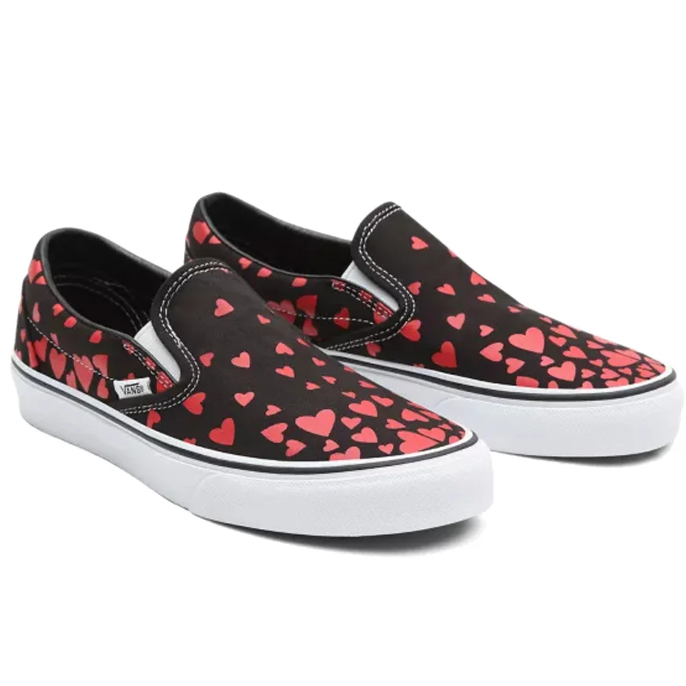 Слипоны женские Vans ua classic slip-on (valentineshrts)