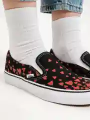 Слипоны женские Vans ua classic slip-on (valentineshrts)