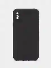 Чехол для iPhone X, XS силиконовый (Айфон Х, Хс) силиконовый, c защитой камеры