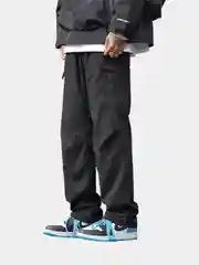 Брюки карго y2k streetwear, мужские