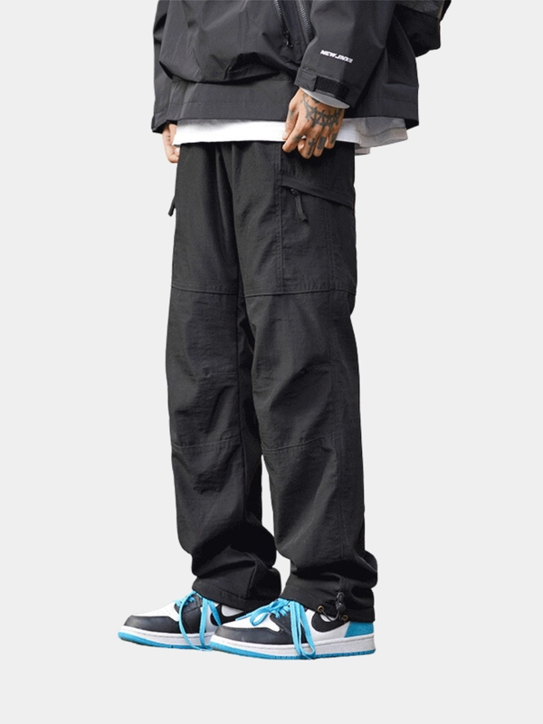 Брюки карго y2k streetwear, мужские