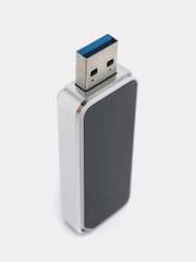 Флешка переходник 16,32,64 GB с выходами на USB и Type-C с безопасным хранением