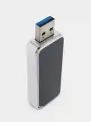 Черный флешка переходник 16,32,64 GB с выходами на USB и Type-C с безопасным хранением