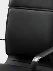 Кресло офисное BRABIX Cube EX-523, экокожа, хром, черное
