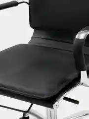 Кресло офисное BRABIX Cube EX-523, экокожа, хром, черное