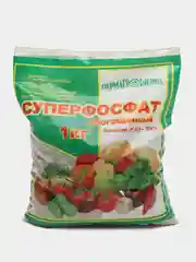 Минеральное удобрение СУПЕРФОСФАТ обогащенный, 1 кг, ПермАгроБизнес