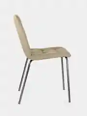 Стул кухонный Brabix Twins Cf-011, экокожа, бежевый, 2 штуки, 532766
