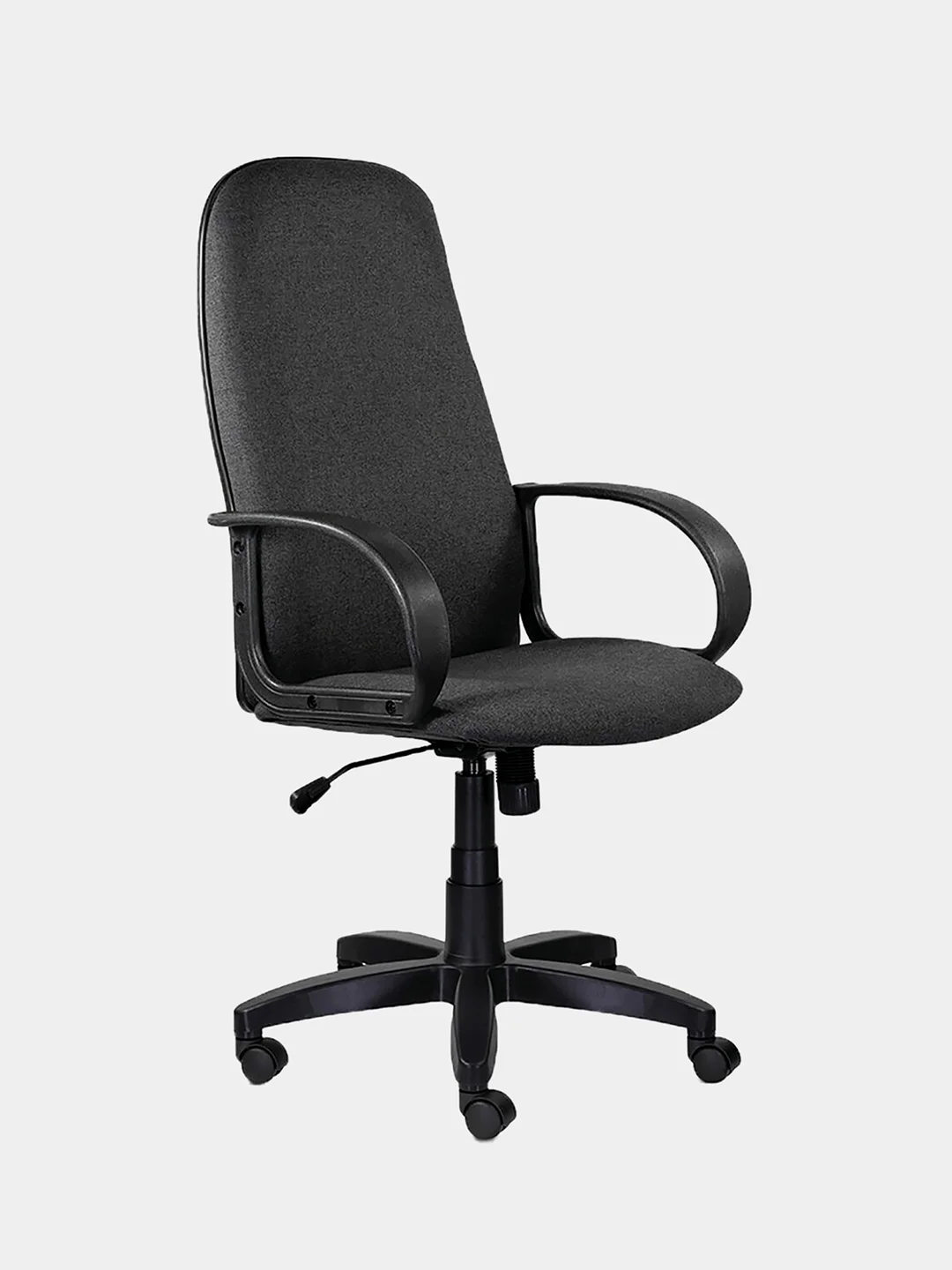 Кресло офисное BRABIX Praktik EX-279, ткань, кожзам, серое