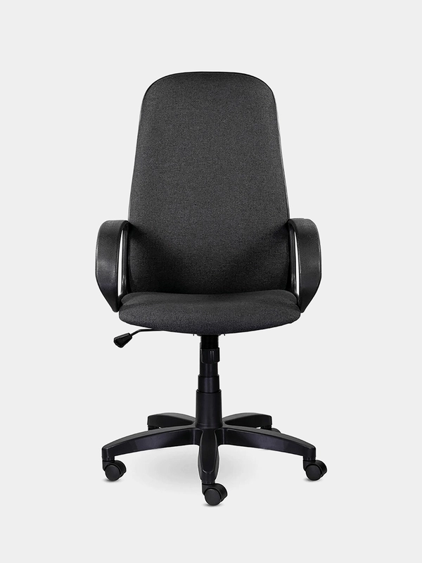 Кресло офисное BRABIX Praktik EX-279, ткань, кожзам, серое