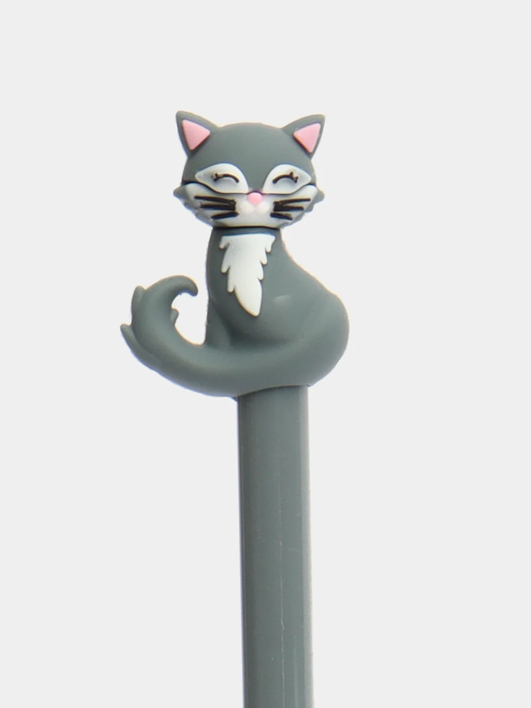 Розовый ручка шариковая "Кошечка", синяя