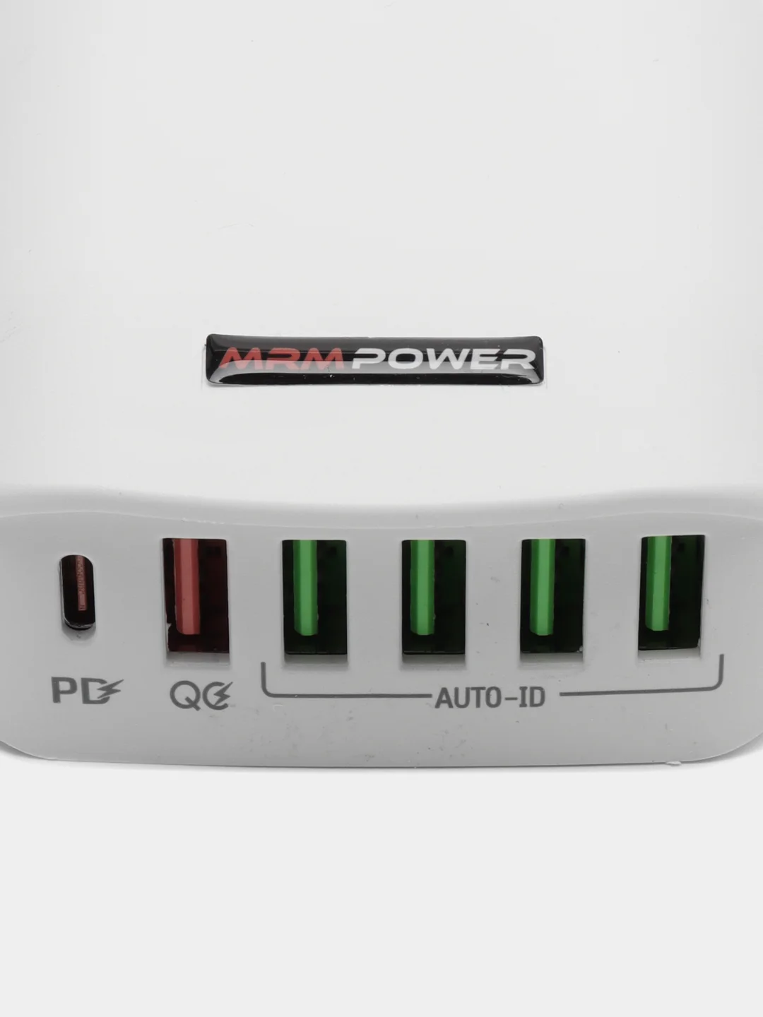 Белый сетевое зарядное устройство MRMPW H5013 65W, 5 x USB, 1 x Type-C, PD20W