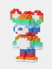 Вишнёвый детский 3D конструктор, игрушка развивающая, конструктор из мини блоков