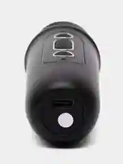 Светло-синий беспроводная портативная караоке колонка с микрофоном Bluetooth колонка с LED подстветкой