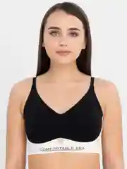 Черный бюстгалтер, бра