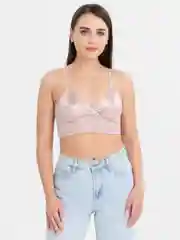 Розовый топ женский