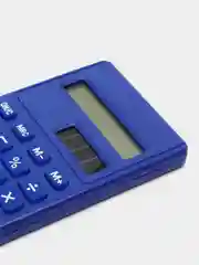 Синий карманный калькулятор